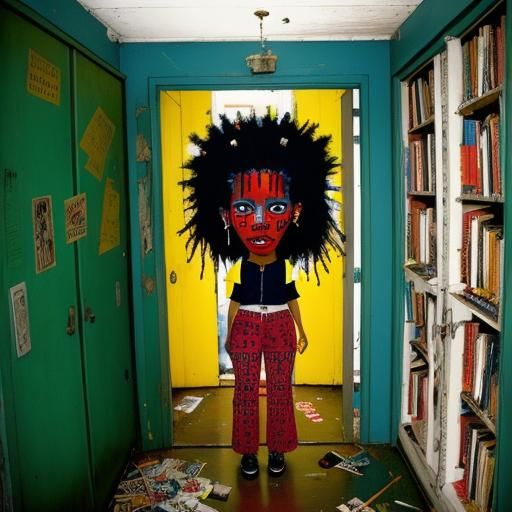 Trapped in a World of Texts, a Distressed Figure Finds Refug...