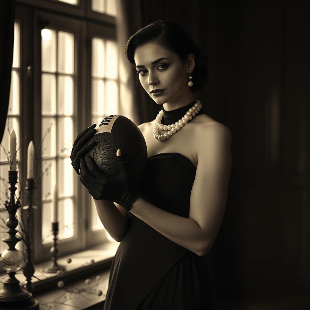 Elegance in Black and White