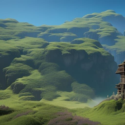 Four Seasons in Fantastical Landscapes