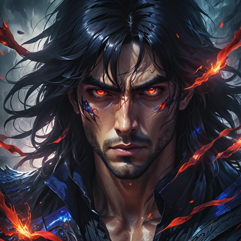 Mysterious Dark Anime Hero Reveals His Power in a Haunting R...