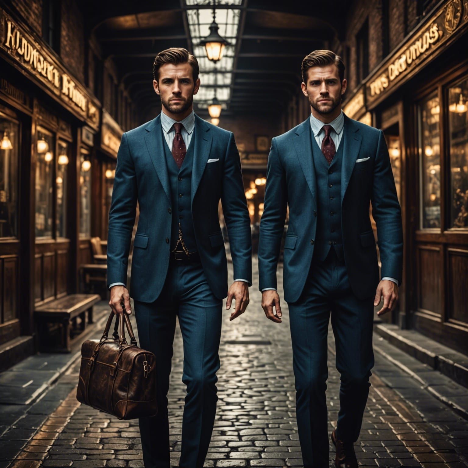 The Luck Brothers: Hyperrealistic Portraits in Cinematic Sty...