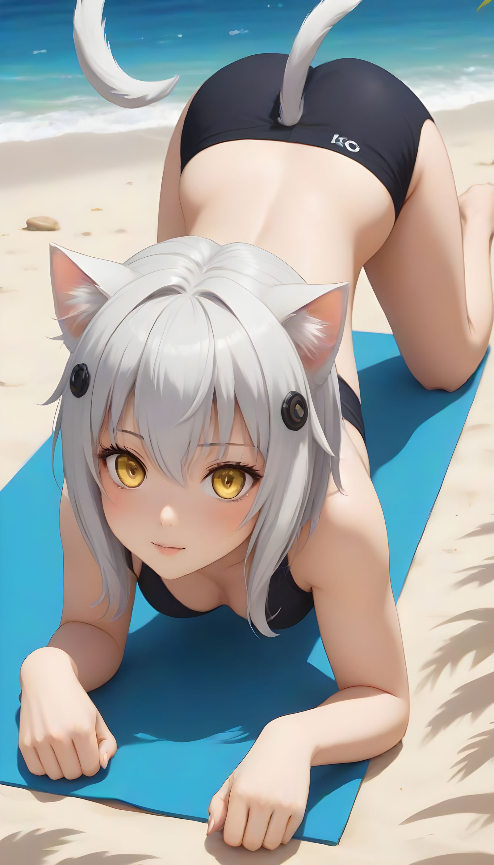 Koneko Toujo Yoga on Windy Beach