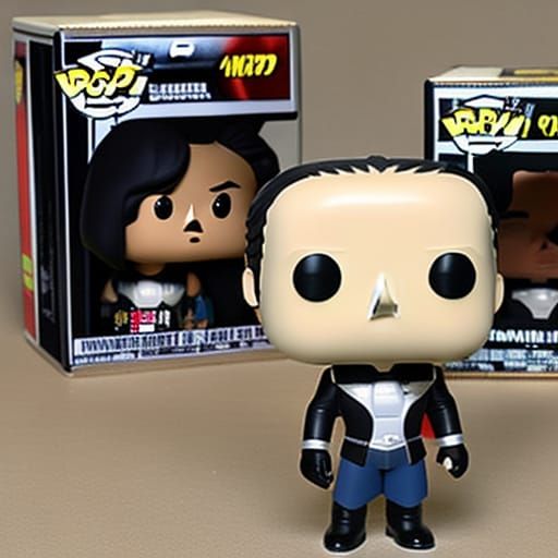 Colorful Funko Pop Art Toy