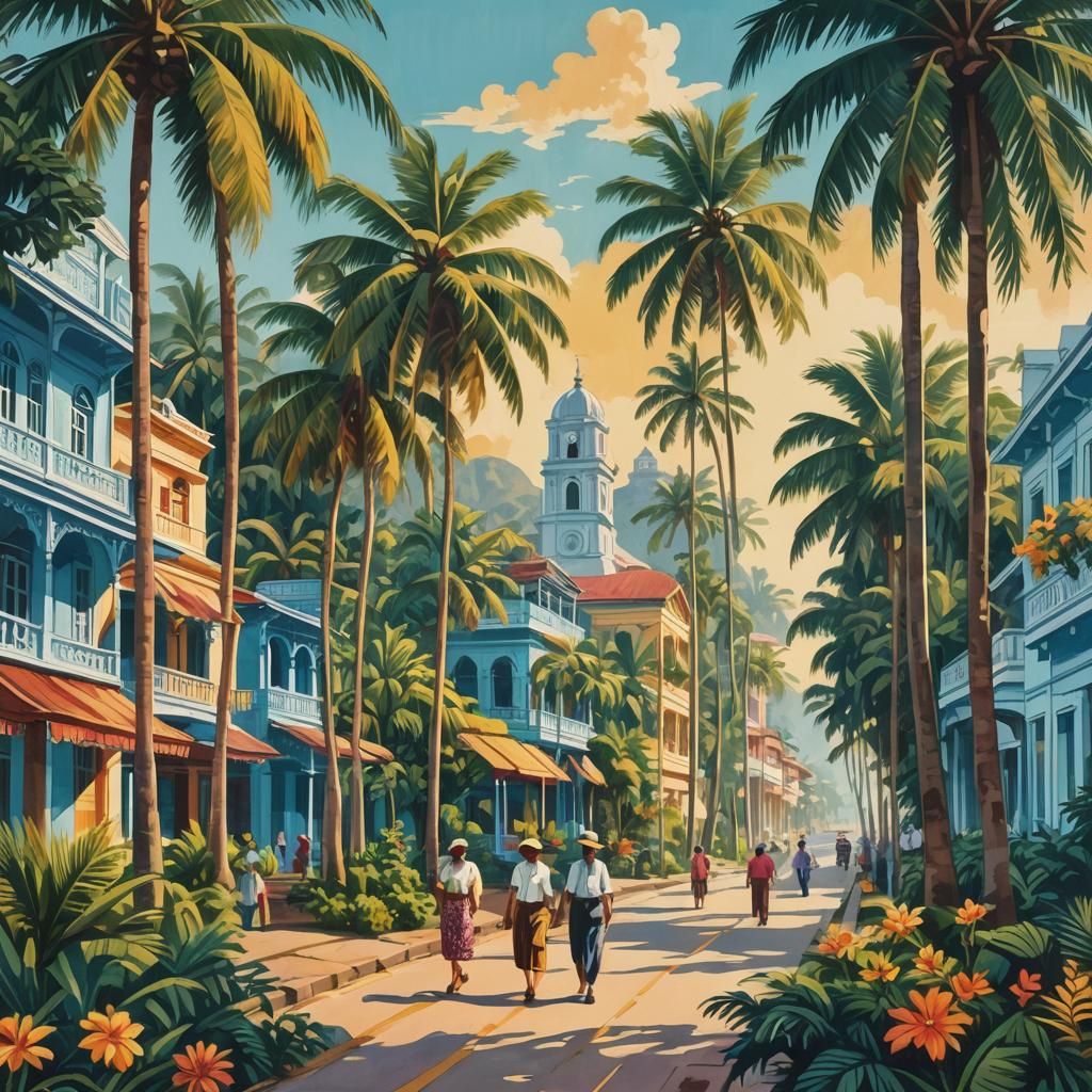 Exotic Ceylon in a Nostalgic Tropical Paradise