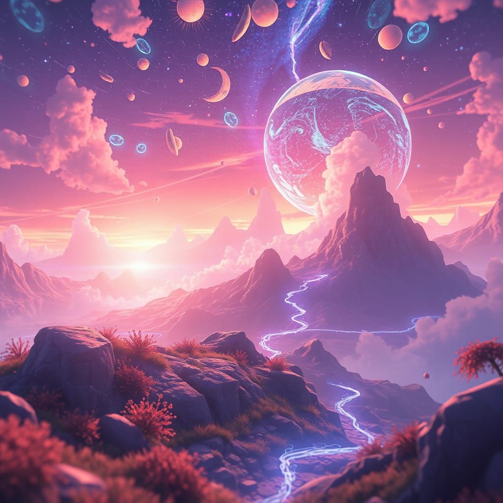 Breathtaking 3D Anime Concept Art in 8K Resolution