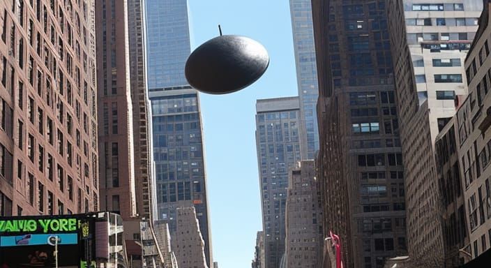UFO Sighting Over New York City
