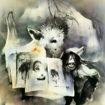 Gothic Fairy Tale World in Dark Whimsy