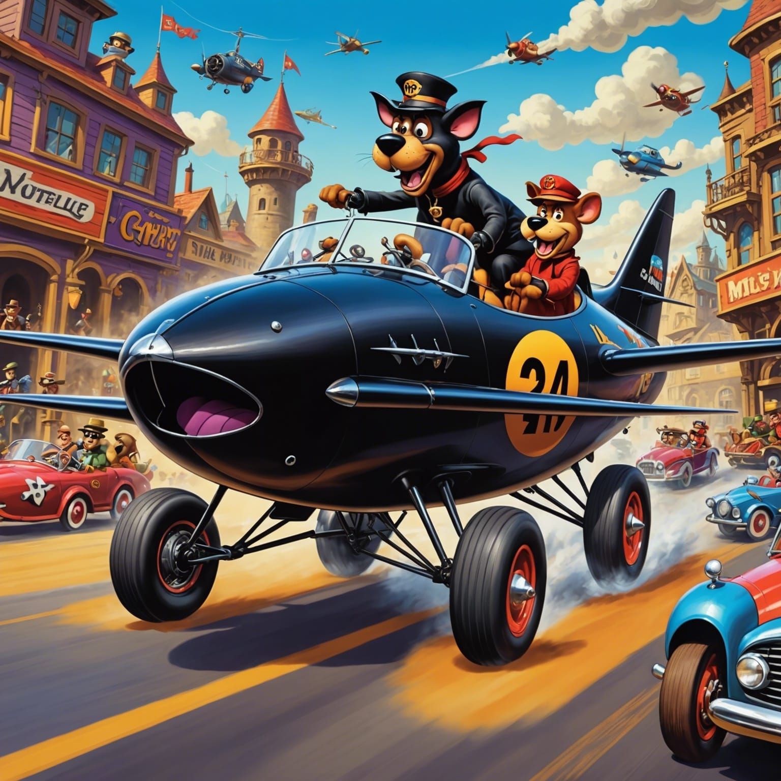 Dastardly and Muttley's Wacky Racing Adventure