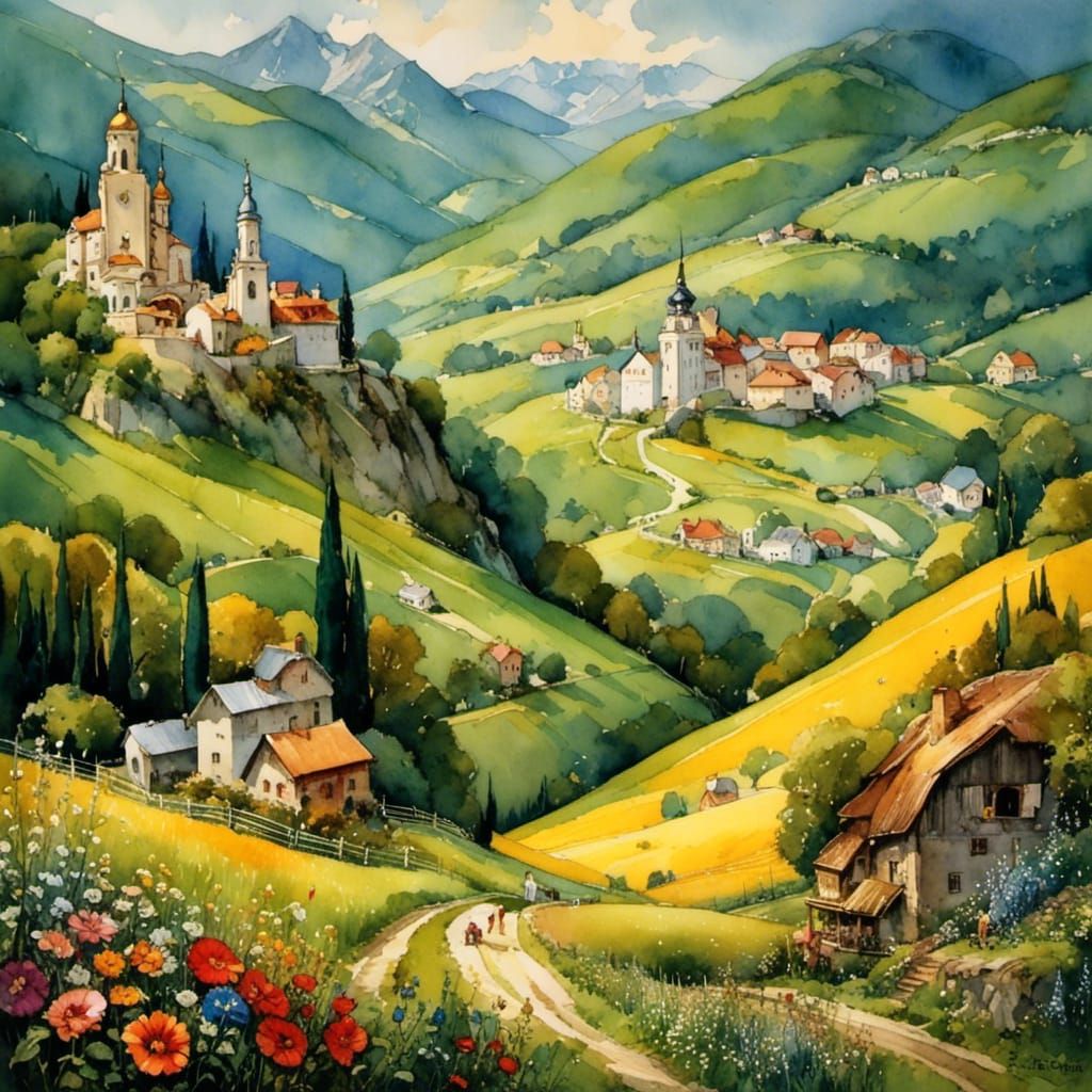 Rolling Hills Come Alive with Magic