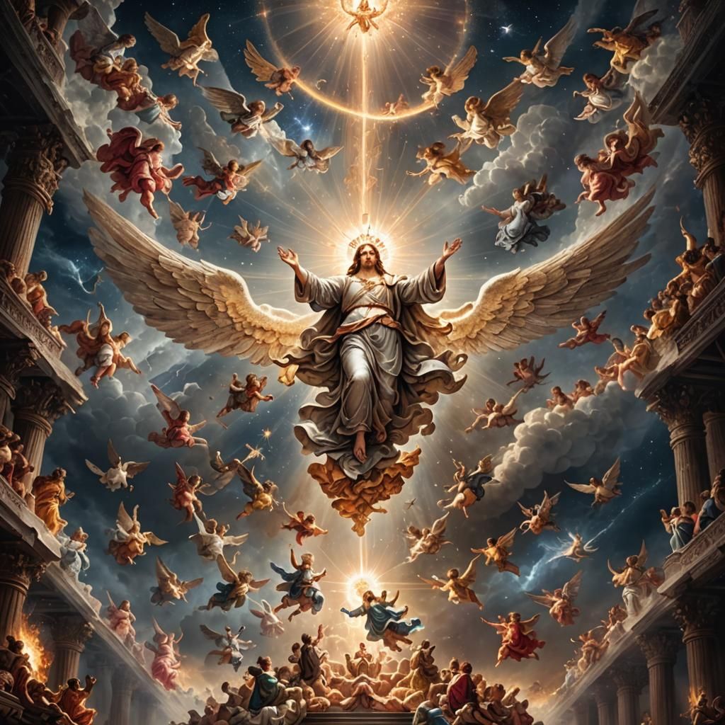 Celestial Ascension in Vibrant HDR