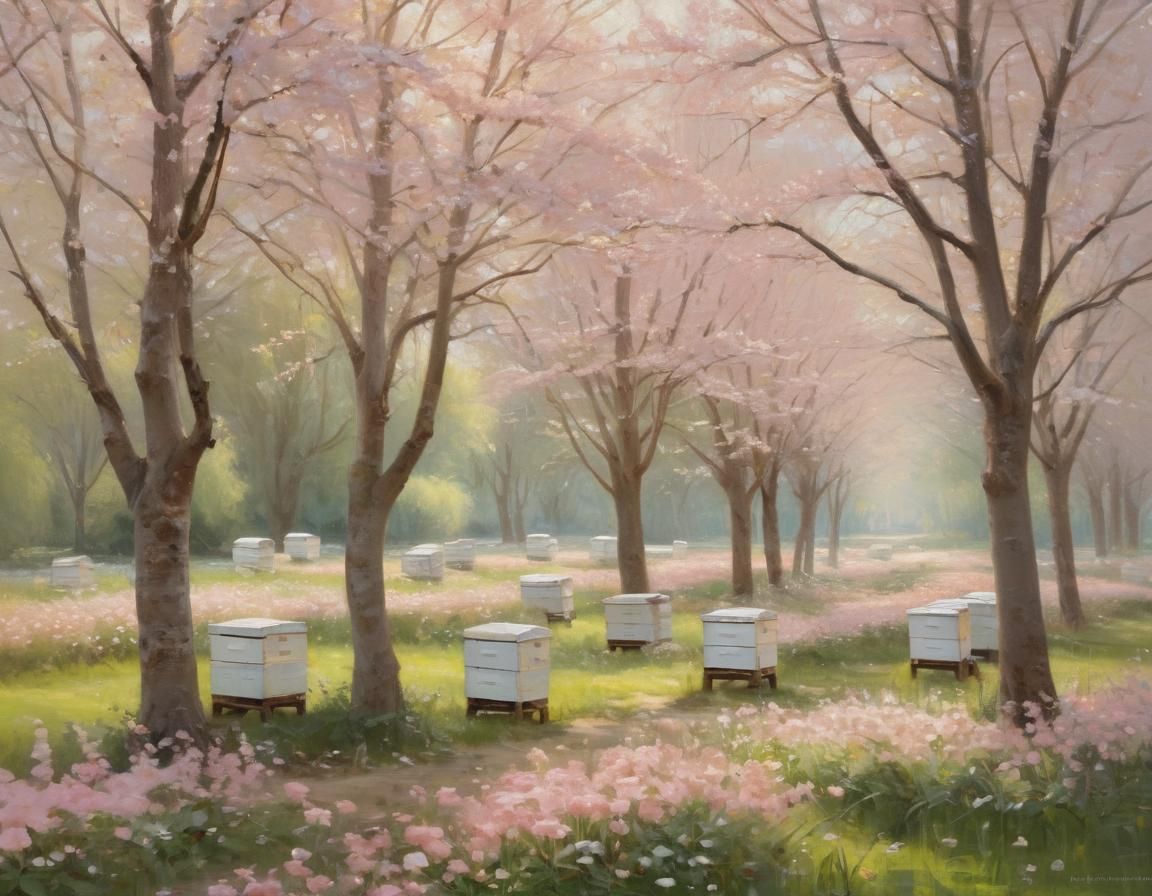 Luminous Morning Serenity in Soft Focus