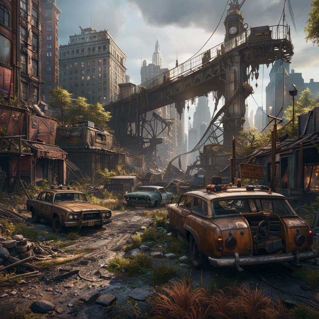Surreal Metropolis Unveils Post Apocalyptic Brooklyn