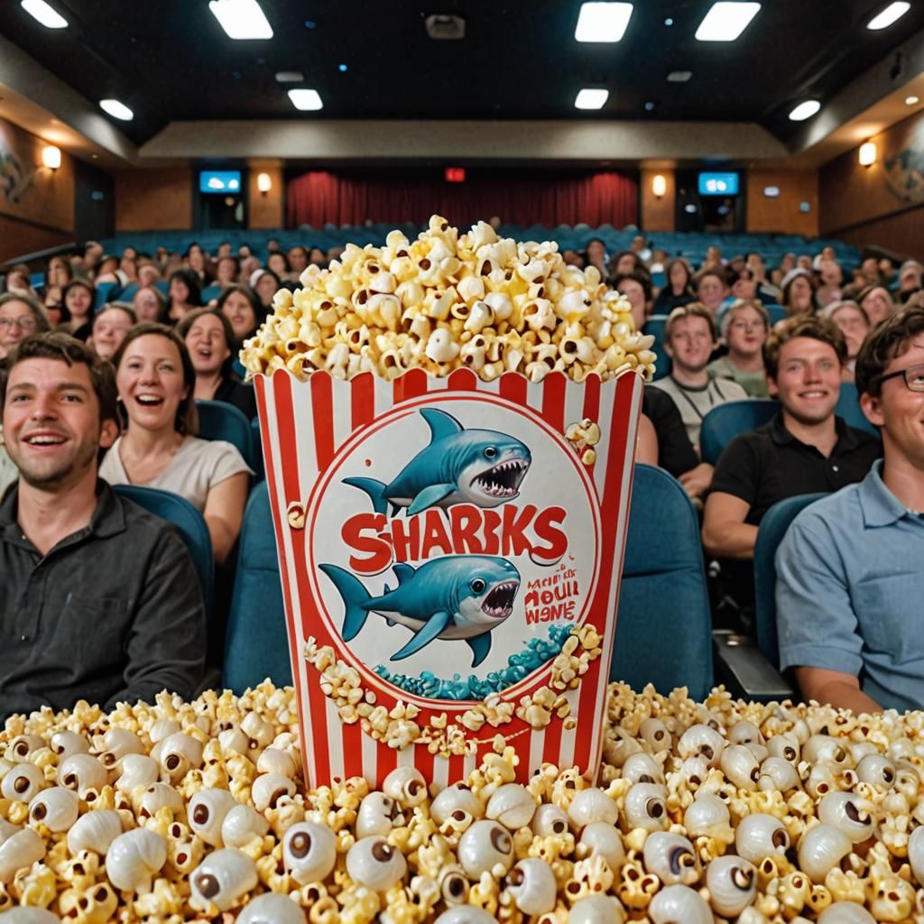 Snails in Popcorn Surprise Moviegoers