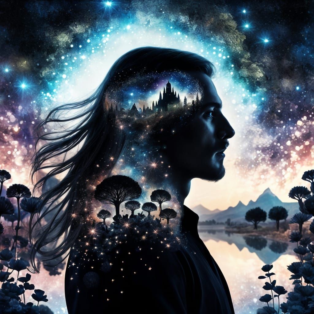 "Become the music, one with alpenglow. You are my path, my home, my star. A beautiful tale within the tale." (for my fri...