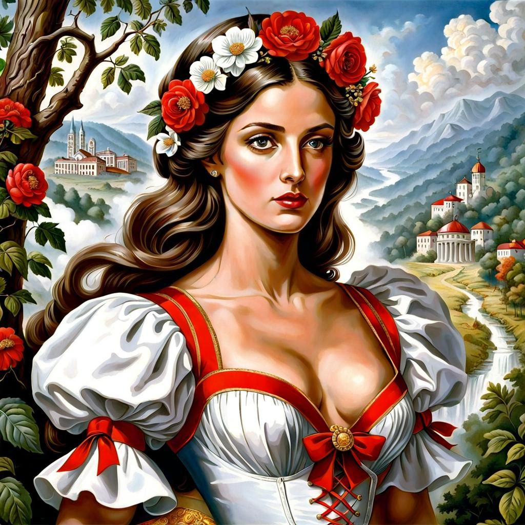 Georgia as a Woman