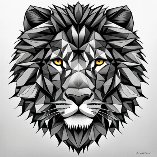 Geometric Lion