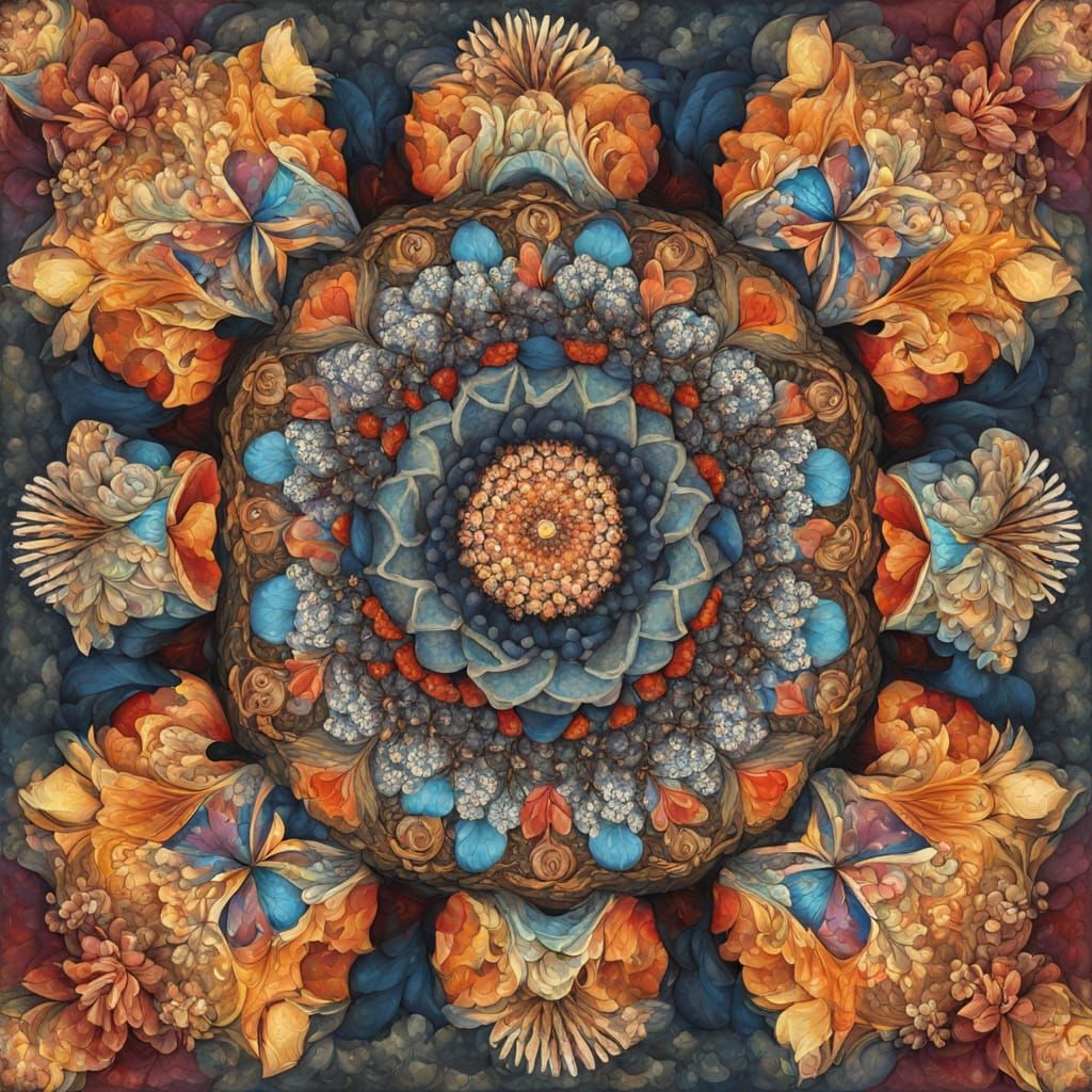Colorful Kaleidoscope Pattern