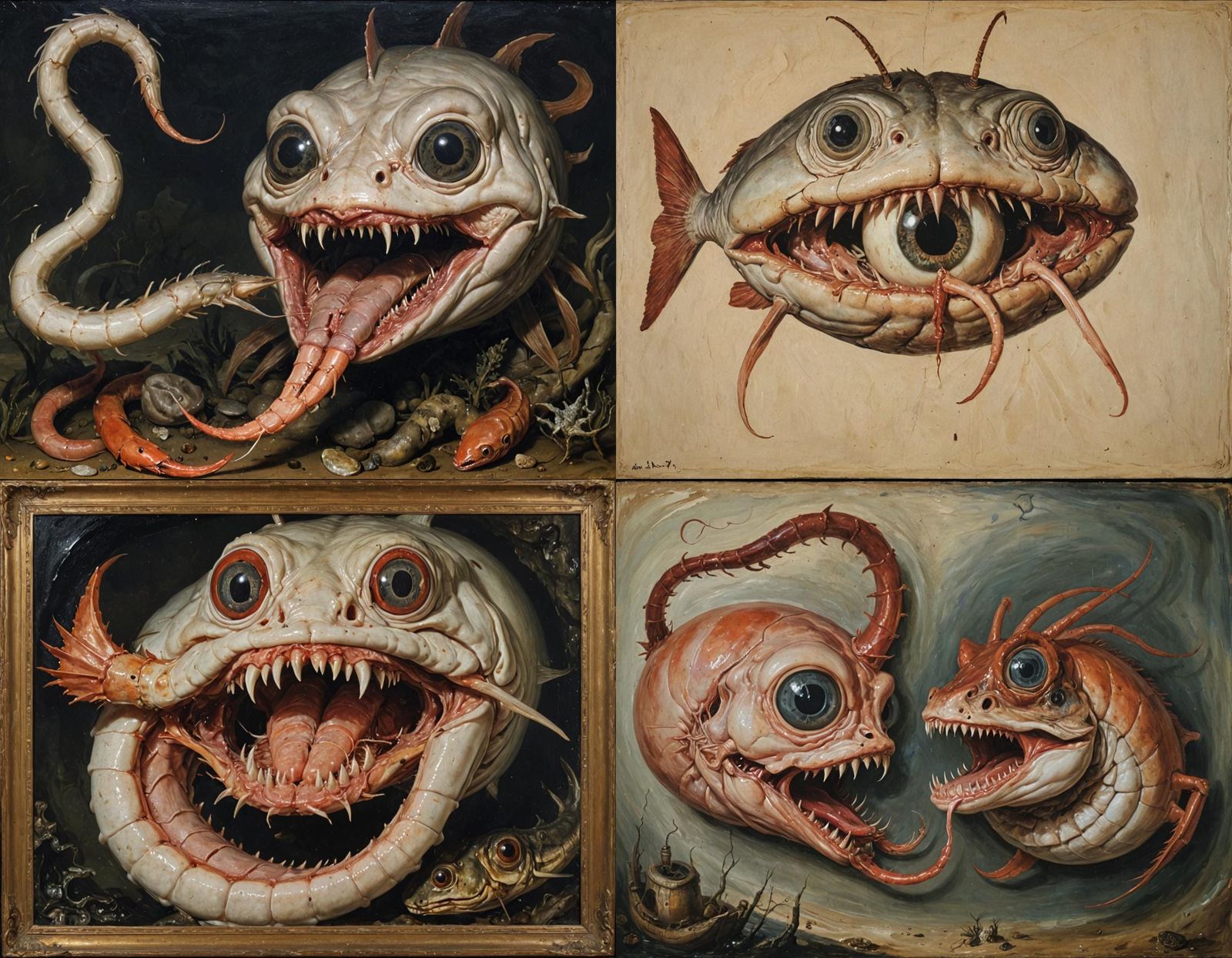 Cyberpunk Underwater Creature Exposed in Gory Vivisection