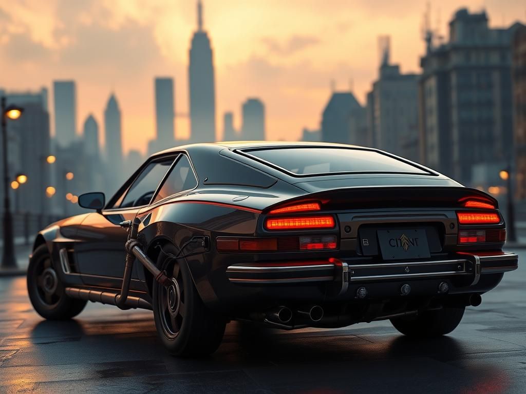 Sleek Steampunk Citroën CX Coupé Concept