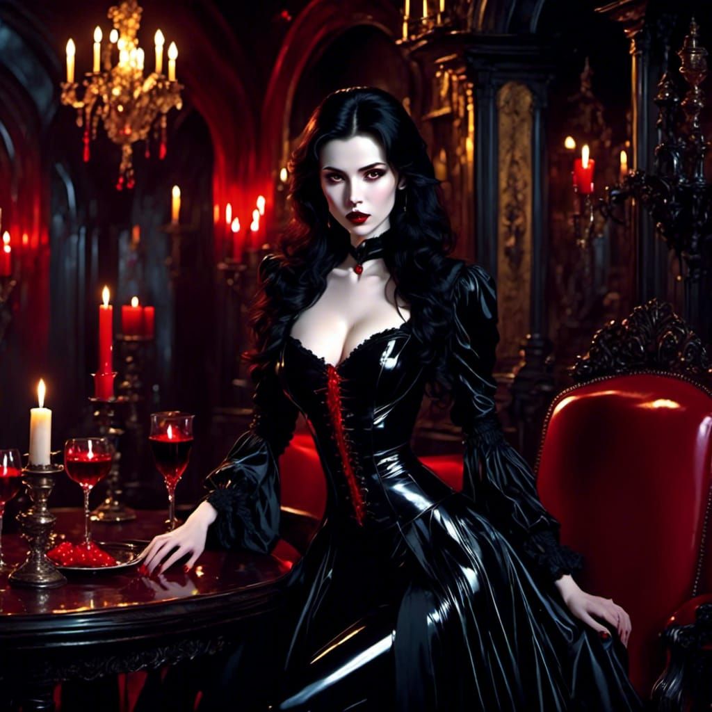 <lora:VampireStyle:1.0>