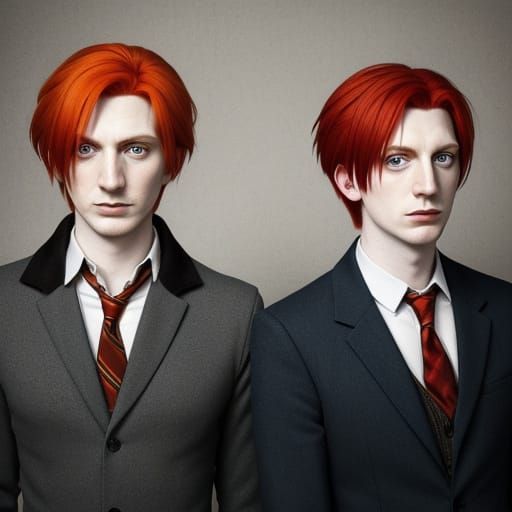 Fred and George Weasley AI Interpretation
