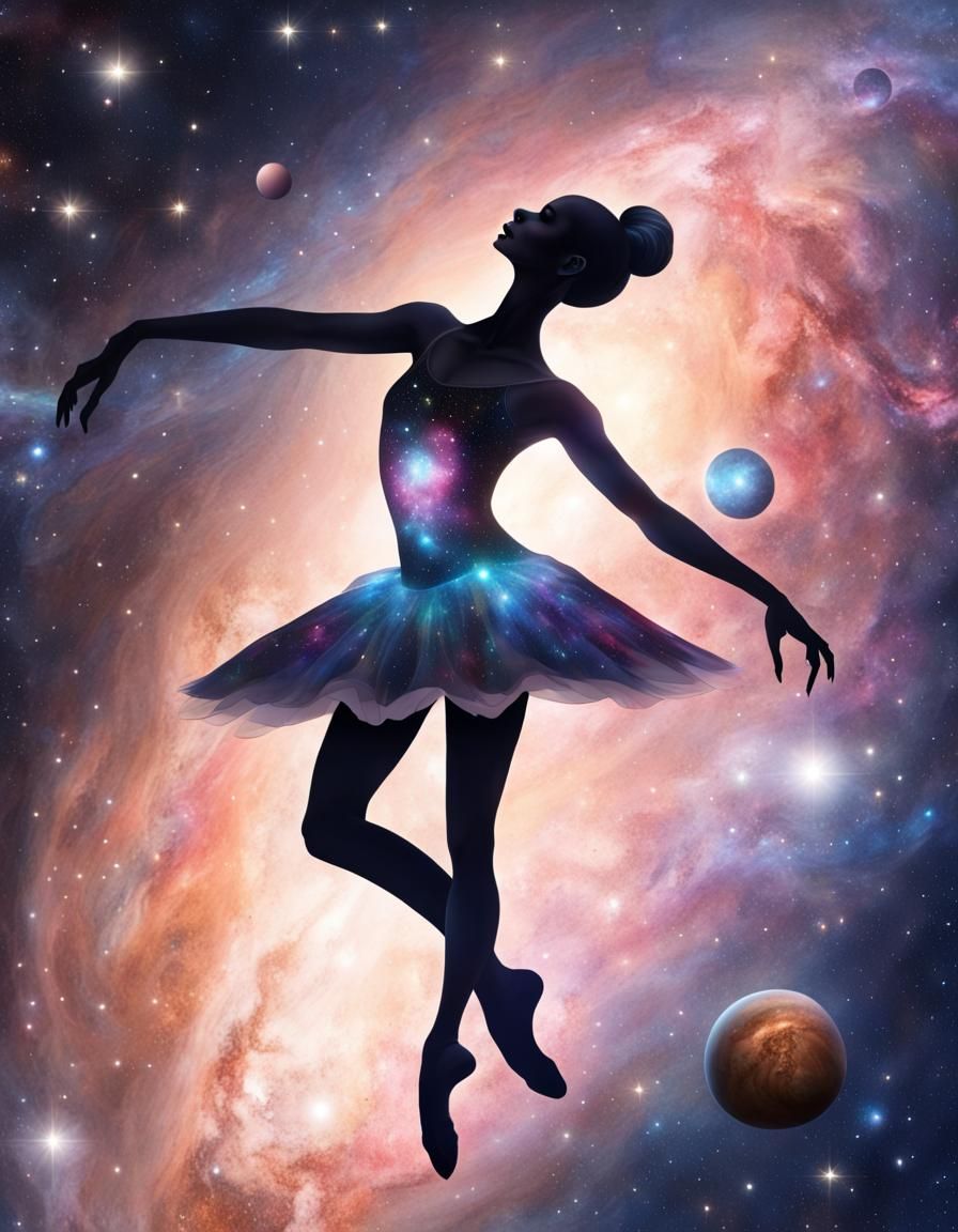 Alien Ballerina in Stellar Tutu