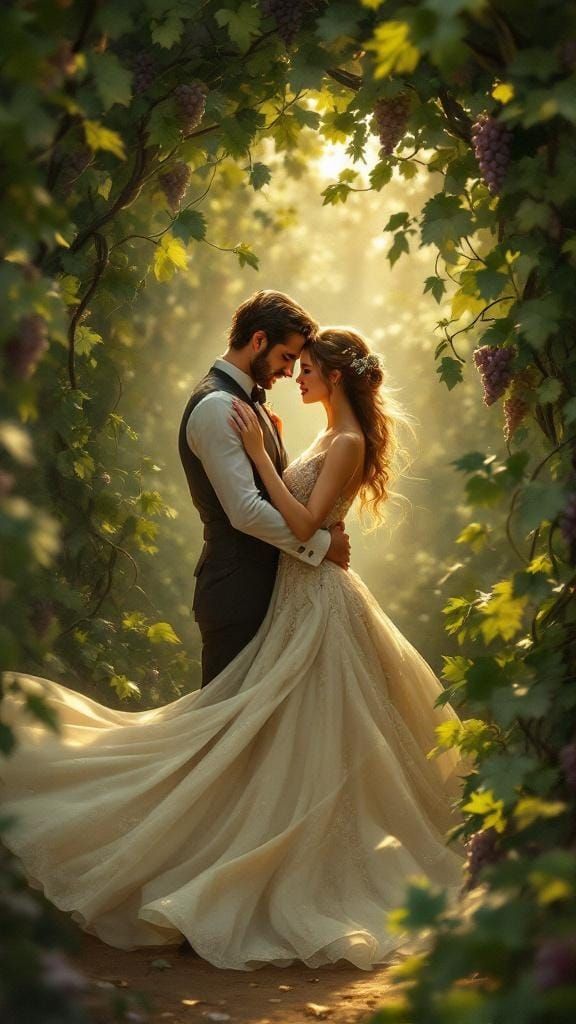 Romantic Dance Through the Seasons