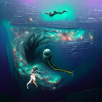 Deep-Sea Cyborgs in a Futuristic Oceanic Apocalypse