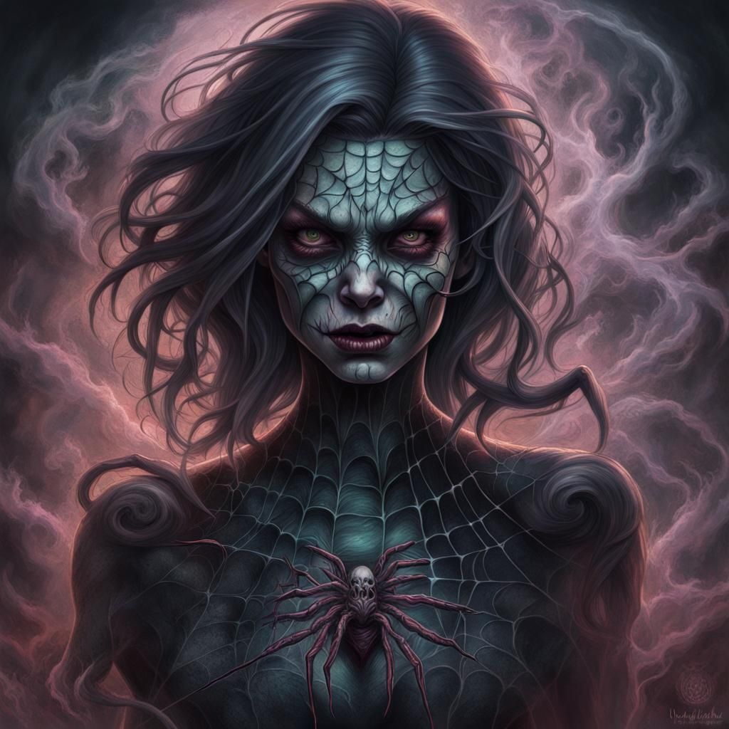 Dark Surrealist Goddess: Mysterious, Intricate, and Dreamlik...