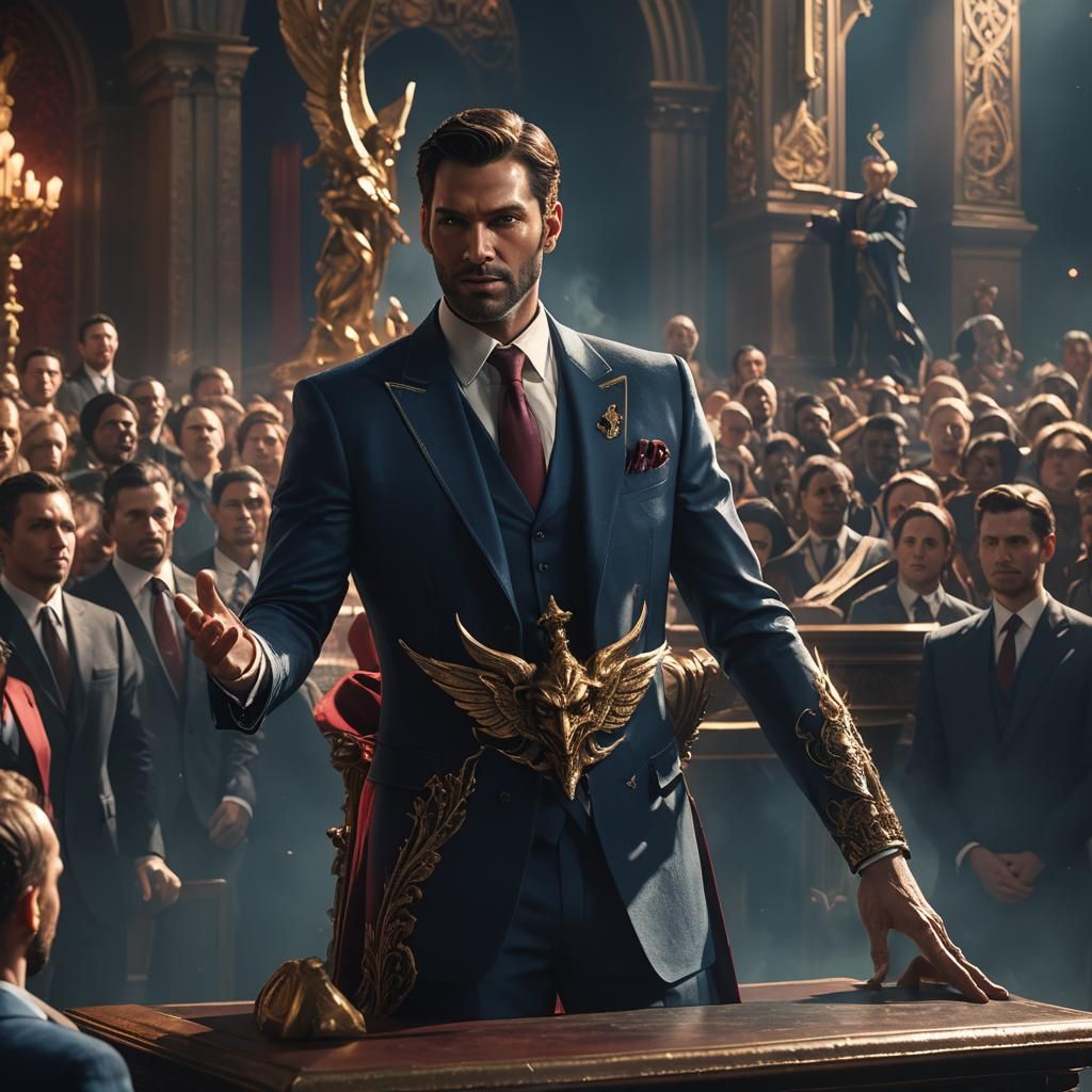 Luxurious Lucifer: A Cinematic Fantasy