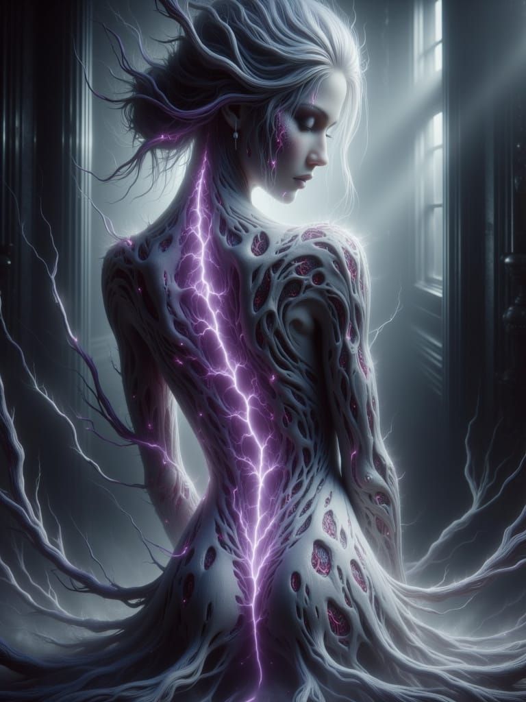 Sorrowful Portrait in Soft Light