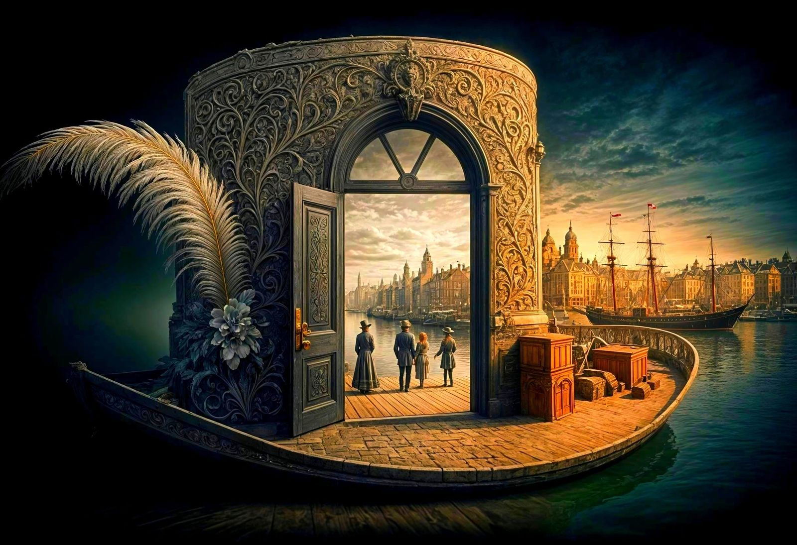 Door left open in time...