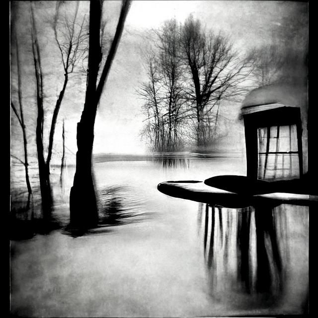 Edward Repka's Cosmic Timeless Scene in Soft Pastels