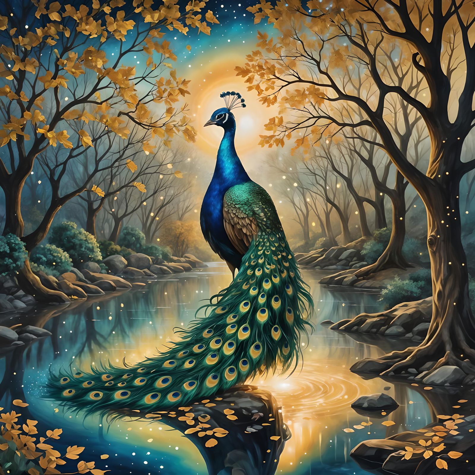 Surreal Dreamscapes in Cosmic Art