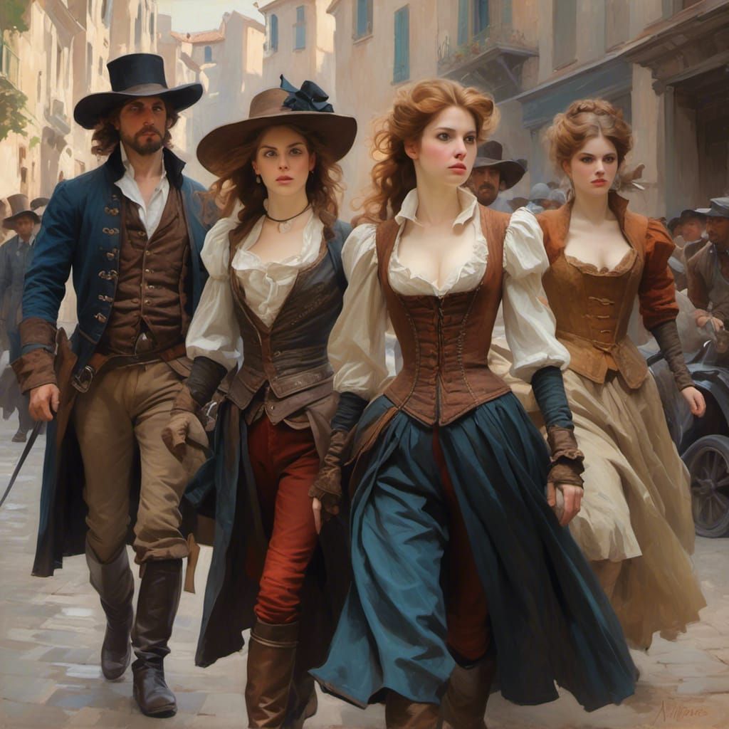 Anna Kendrick as the Ultimate Musketeer in Madrid