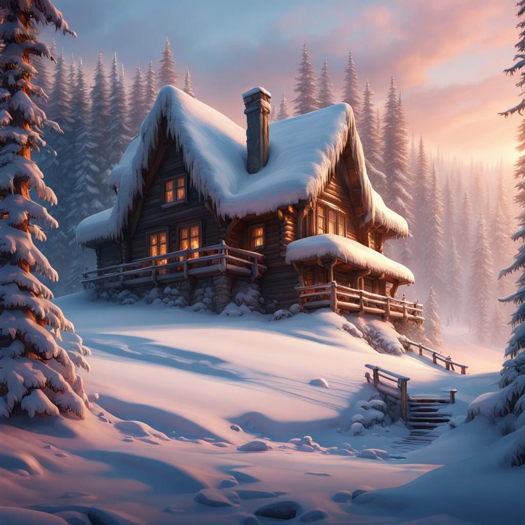My home in a Canadian forest