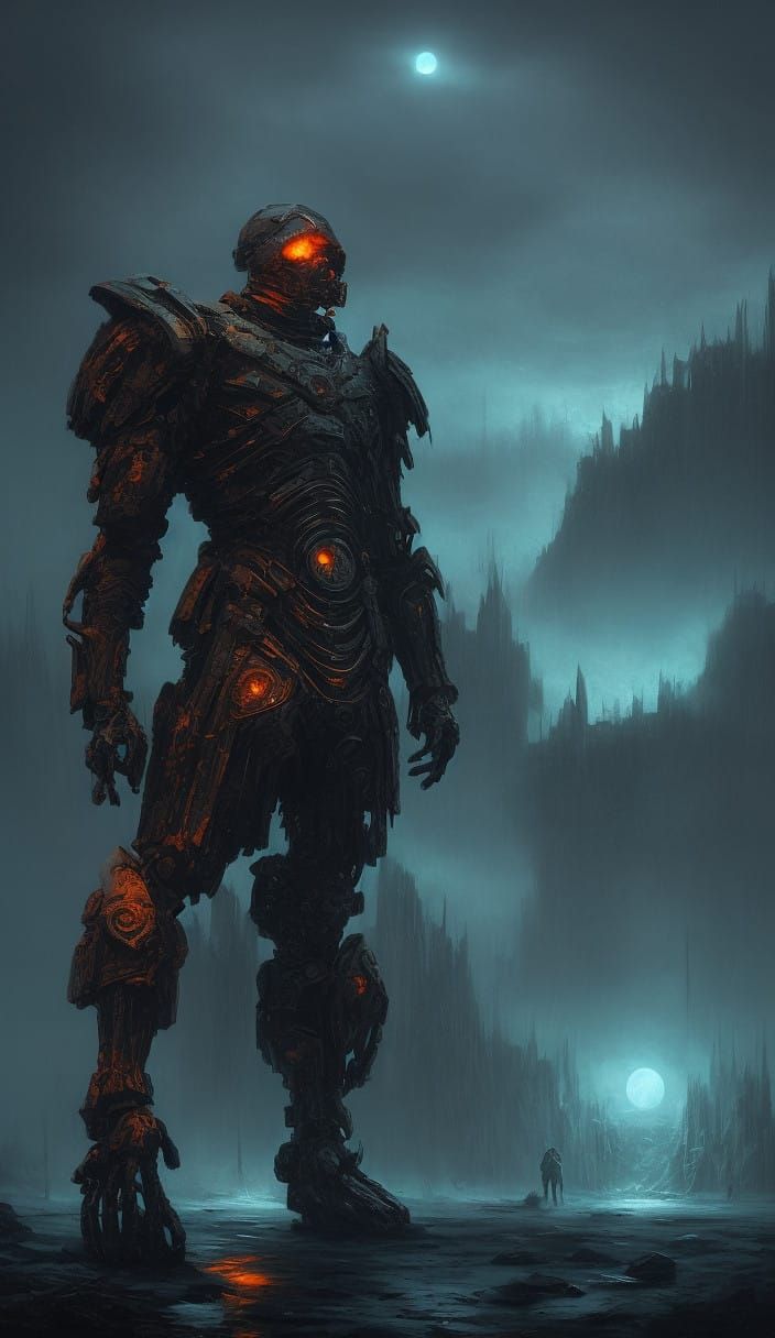 Gritty Hero of a Dark Fantasy World