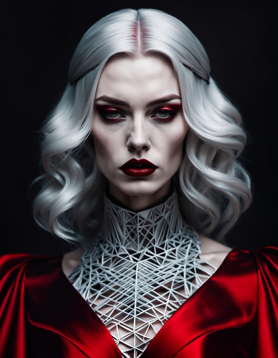 Ethereal Gothic Ghost in Cinematic Style