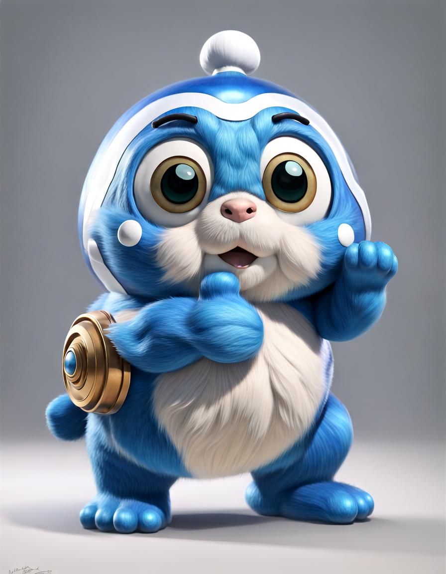 Cinematic Dwarf Care Bear Poliwag