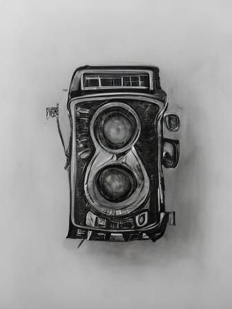 Moody Charcoal Portrait