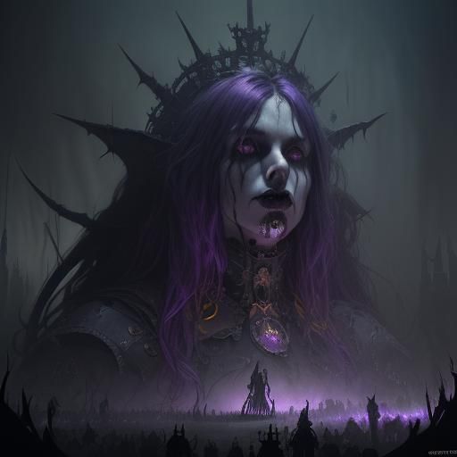Dark Fantasy Circus in Hyperdetailed Style