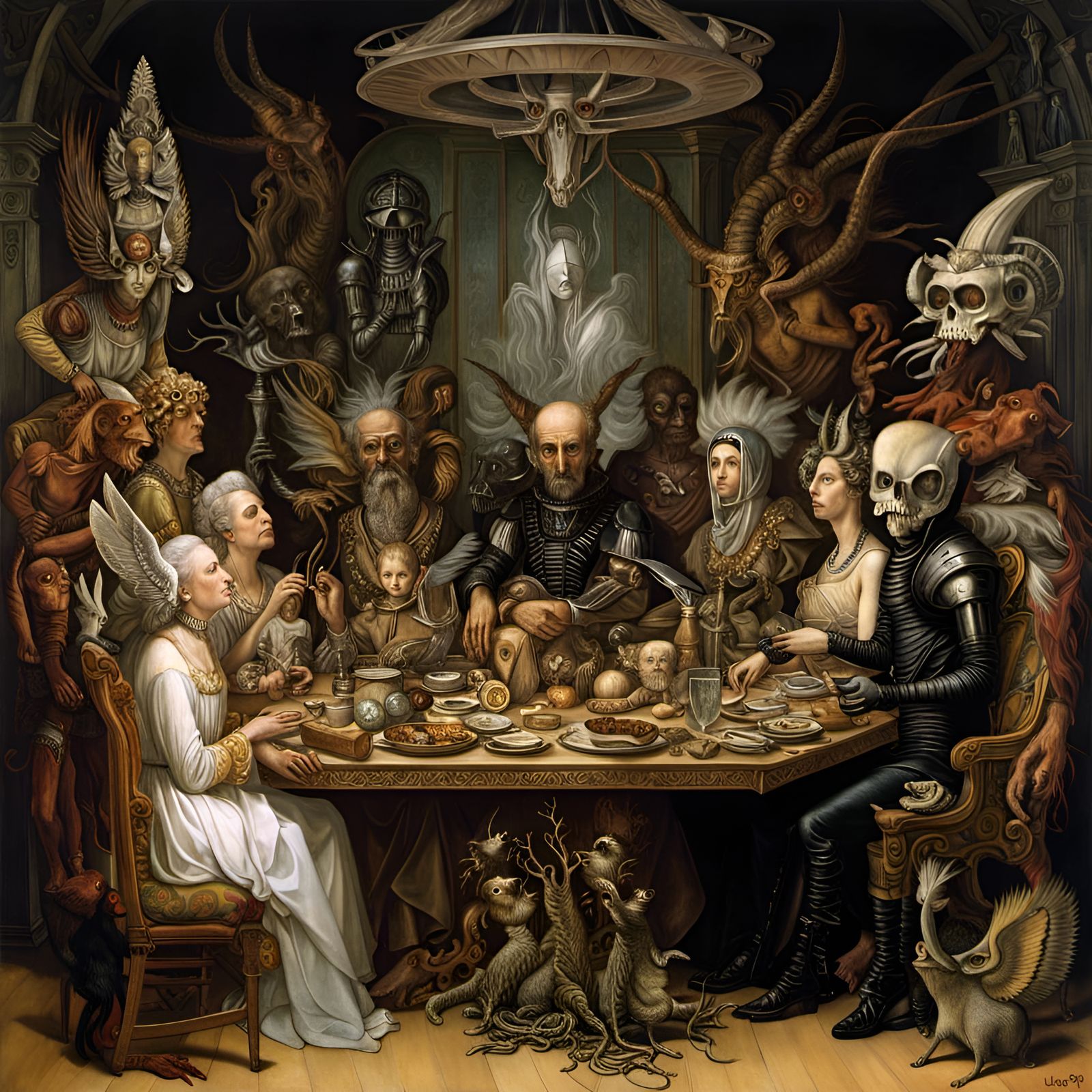 Cryptid Taxidermy Family Reunion from Hell in Apocalyptic Wo...