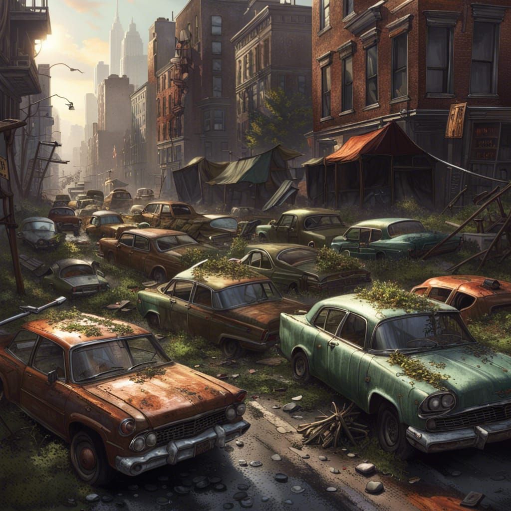 Epic Fantasy Metropolis Unveils Ruined New York