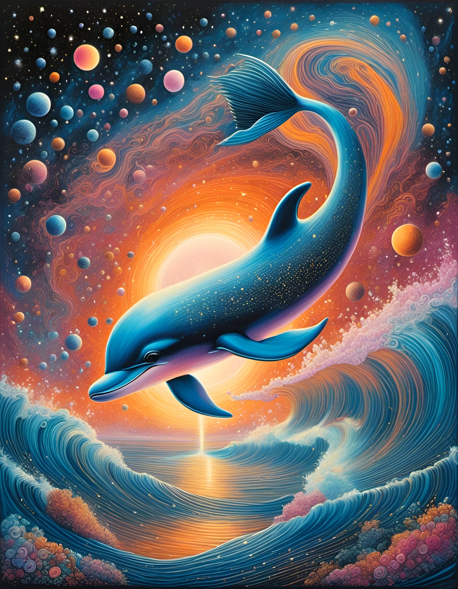 Cosmic Dolphin