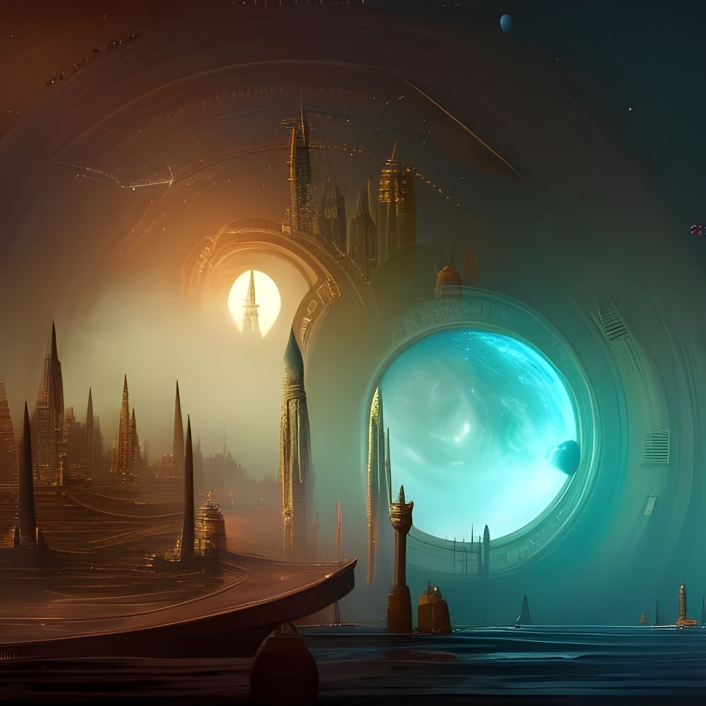 Cinematic Stargates in Space