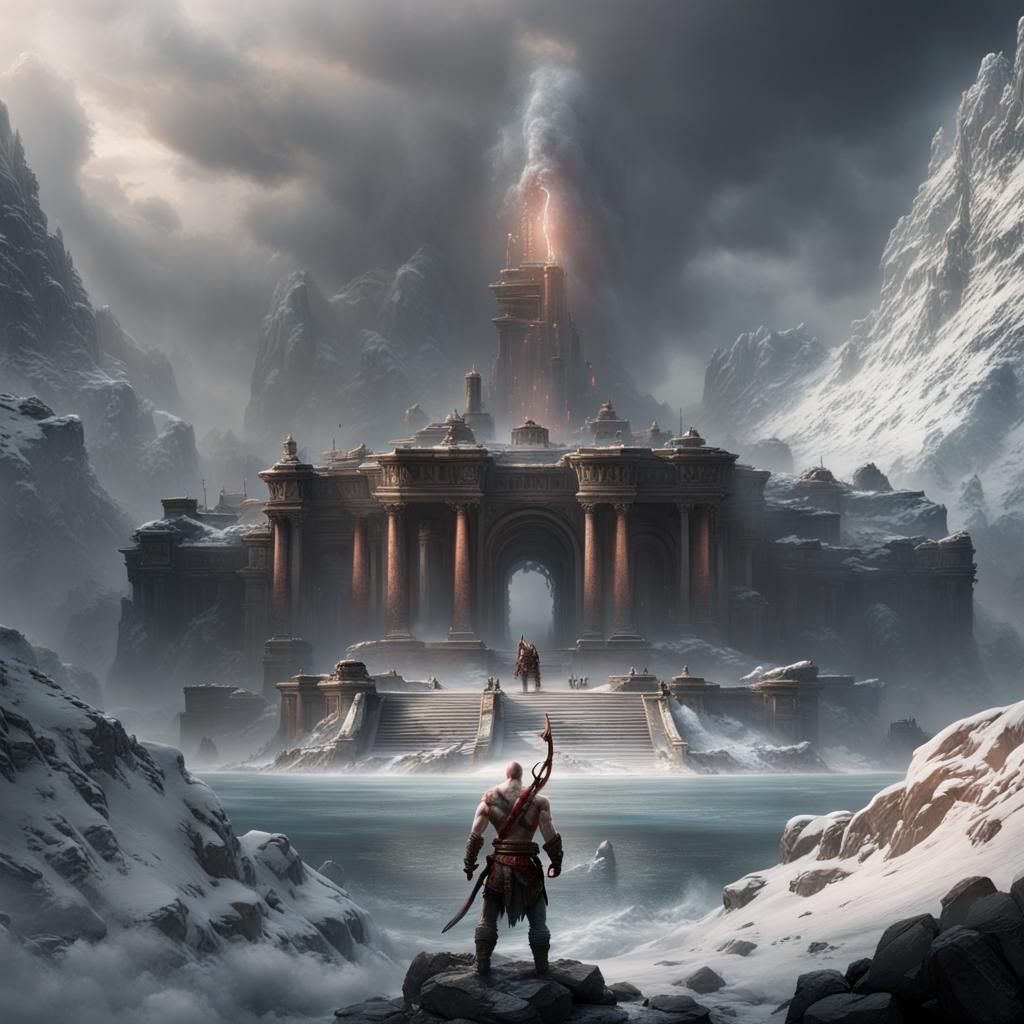 Epic Digital God of War Cinematic Masterpiece