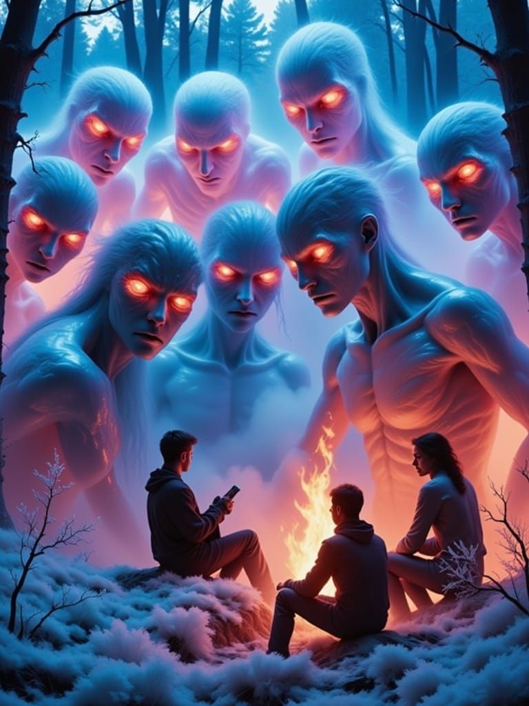 Campers in the Wilderness Encounter a Mysterious Presence