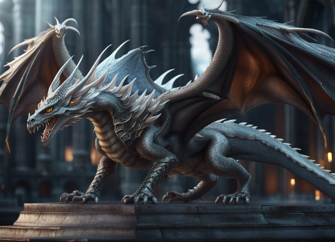 Hajem, the Silver Dragon