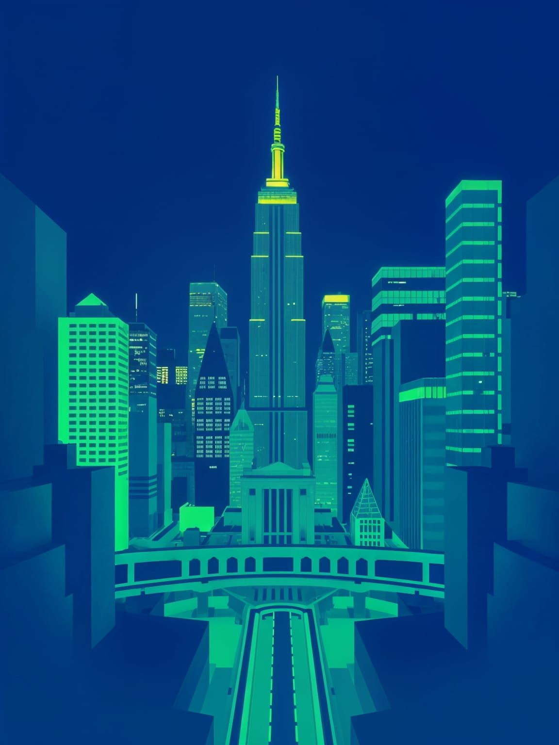 Dreamscapes of a Futuristic Metropolis