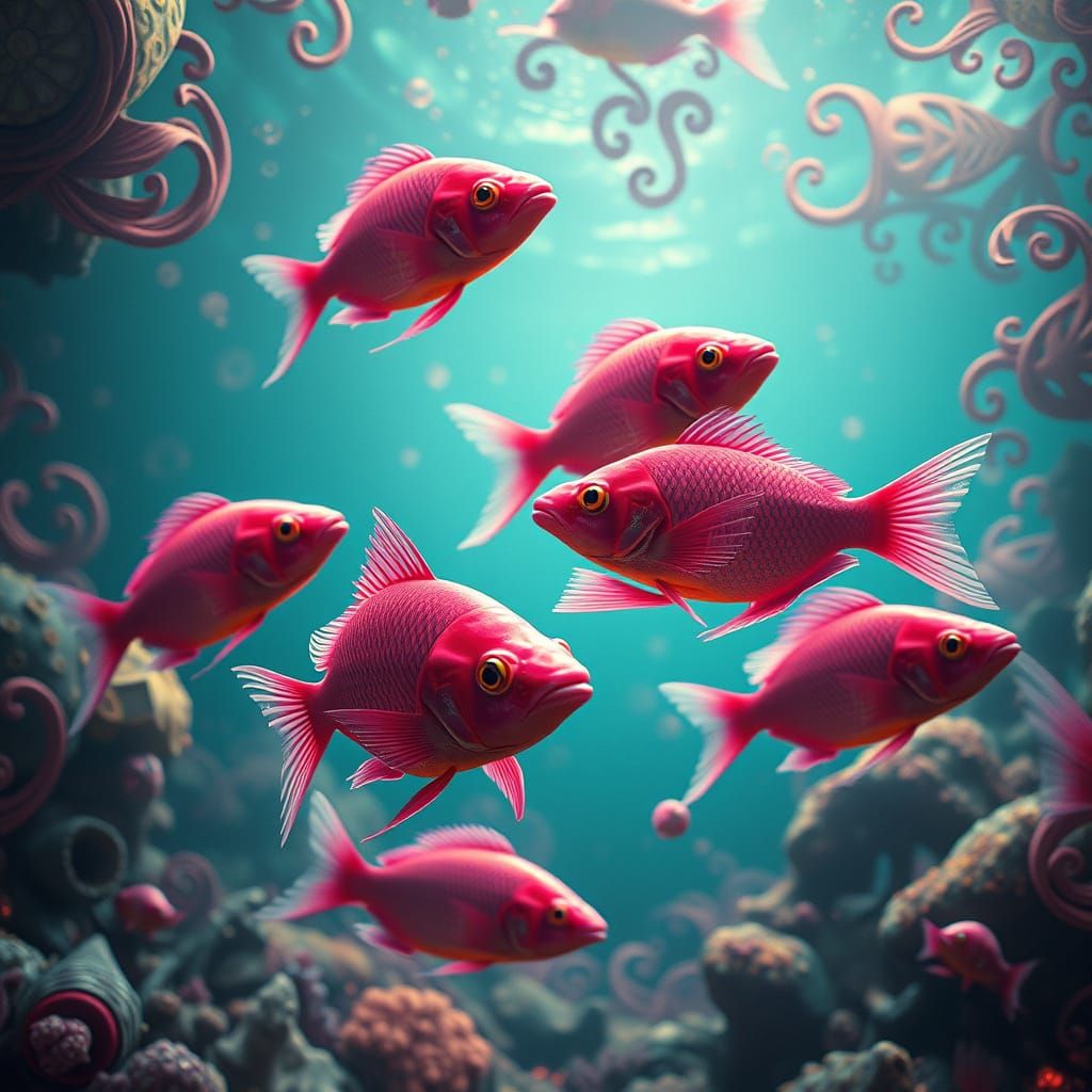 PINK fish